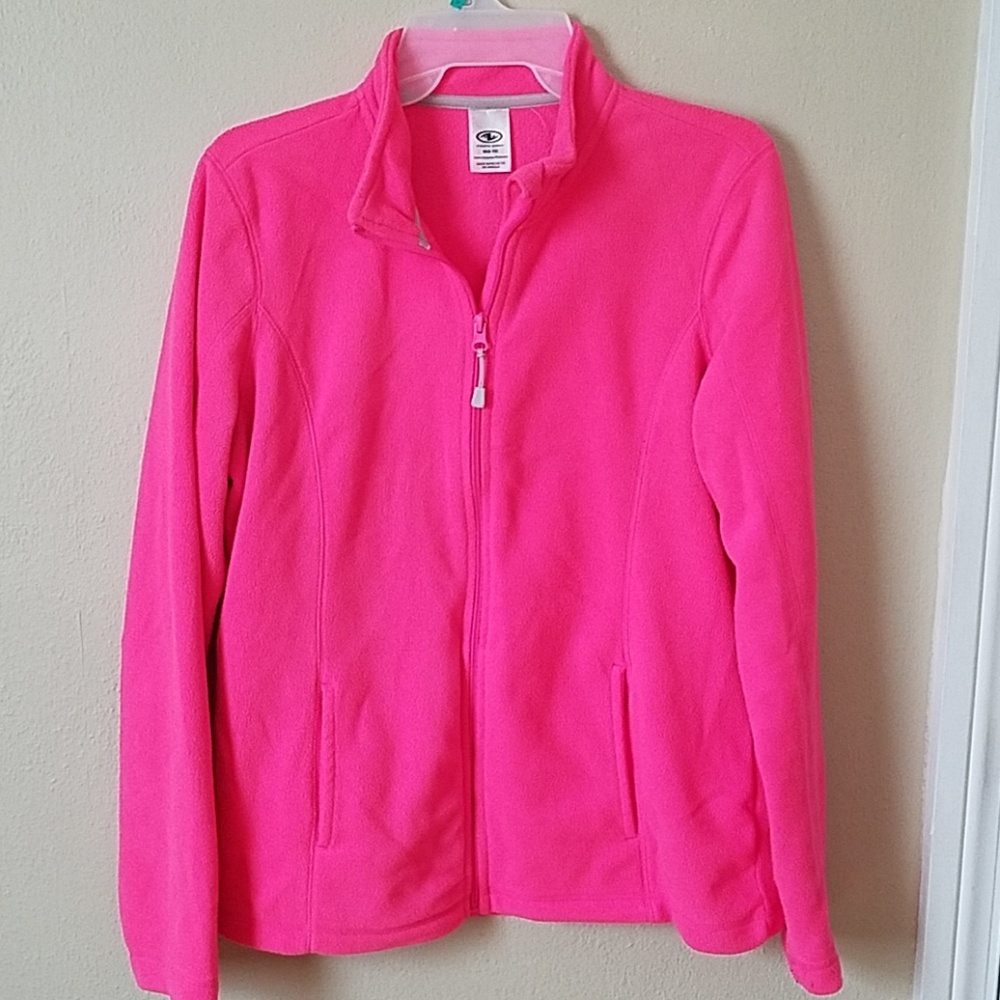 Pink workout jacket